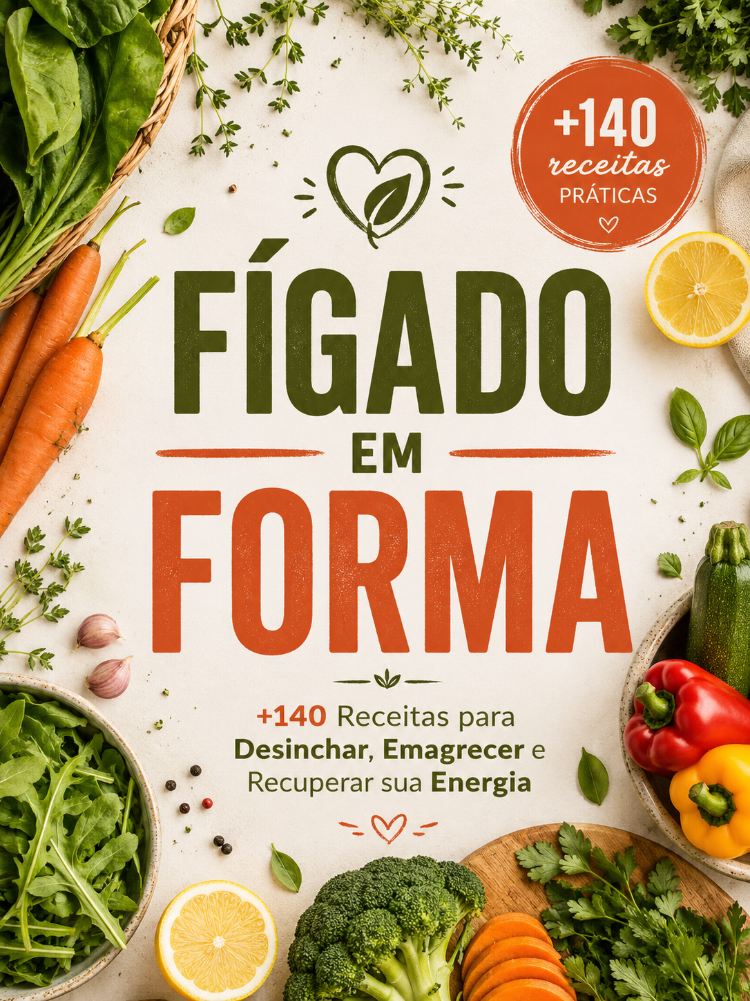 Capa do livro digital Fígado em Forma